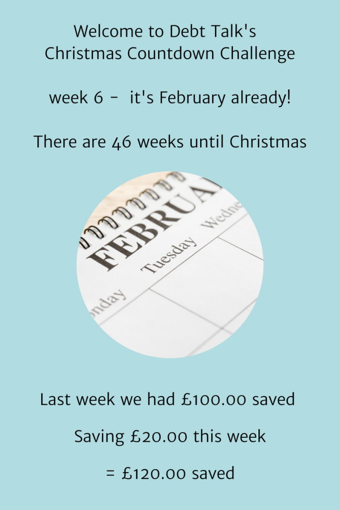 week 6 of the Christmas Countdown Challenge 
